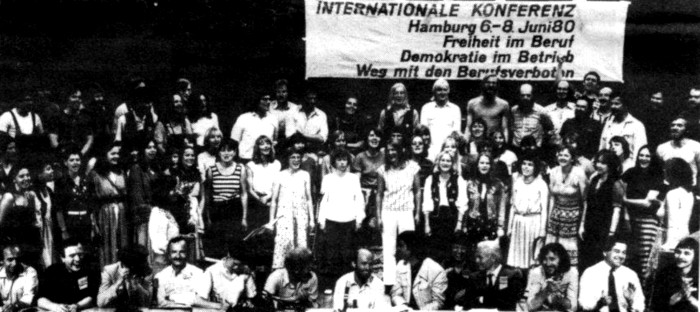 beim Berufsverbotekongress 6-8. Juni 1980